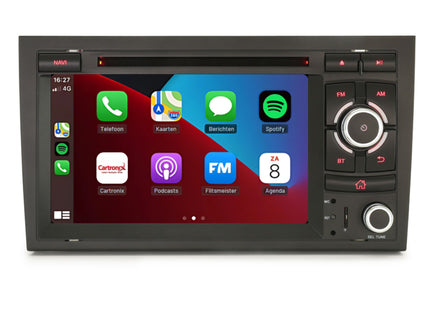 Audi A4 S4 RS4 Autoradio | 2000 t/m 2009 | Carplay | 4+64GB | Android 14