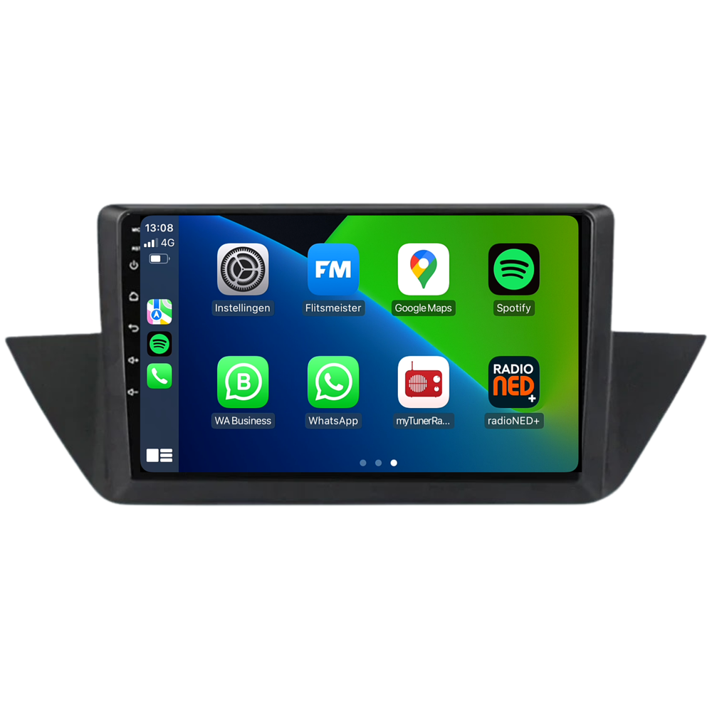 BMW X1 | Androide 13 | Radio de coche | 2010 a 2015 | Carplay y Android Auto