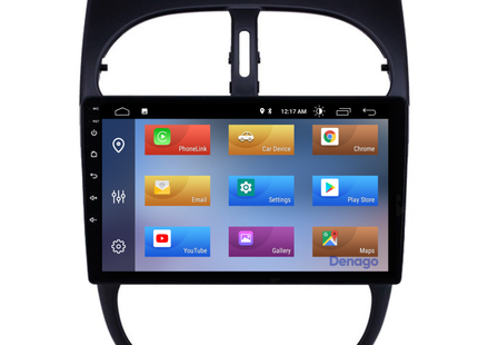 Peugeot 206 Autoradio | 1998 t/m 2009 | Android 13 & CarPlay
