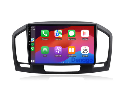 Opel Insignia CarPlay autoradio | 2008 t/m 2013 | Denago DNG-A279 | 9 inch | Android 13 | Draadloos CarPlay & Android Auto