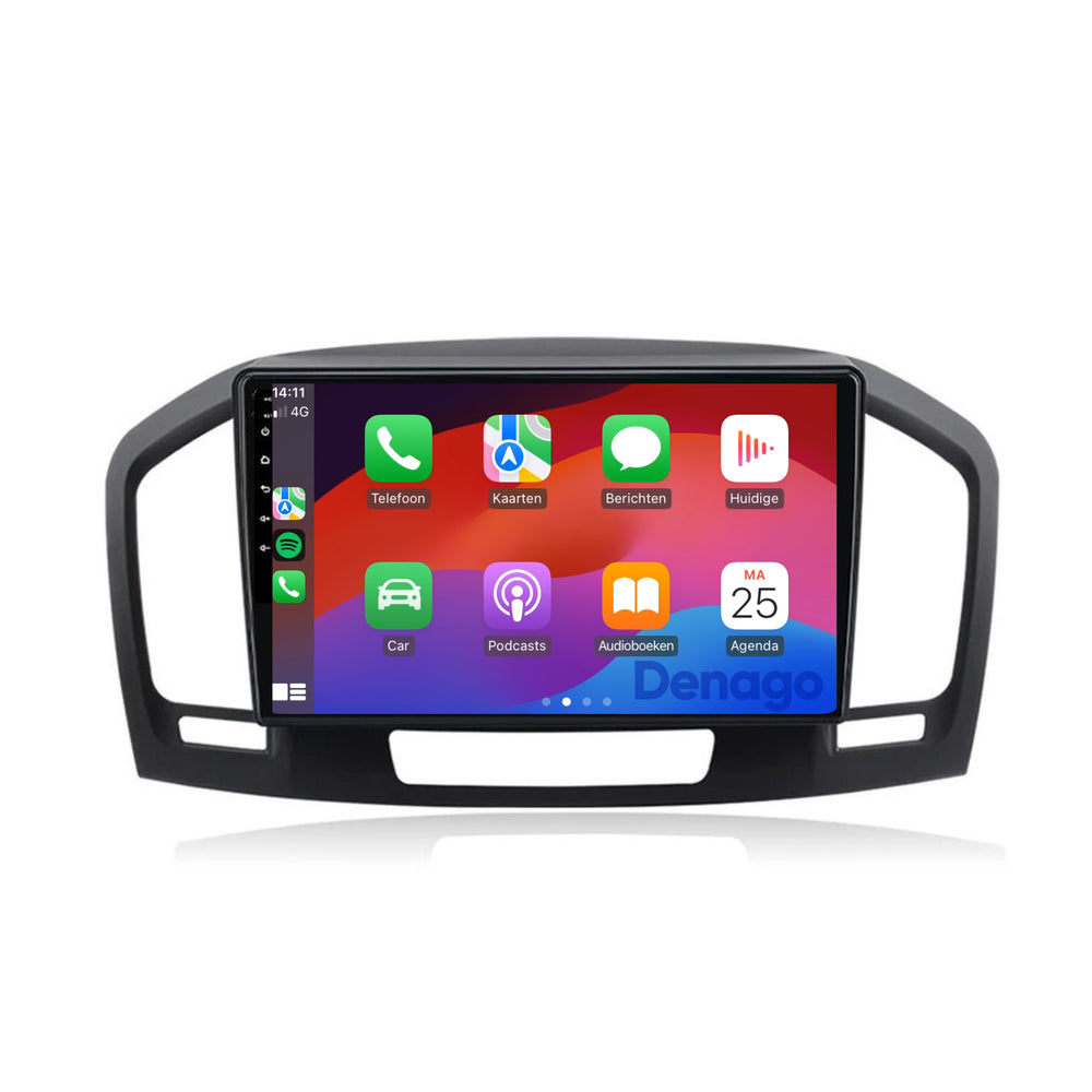 Radio de coche Opel Insignia CarPlay | 2008 a 2013 | Denago DNG-A279 | 9 pulgadas | Androide 13 | CarPlay inalámbrico y Android Auto