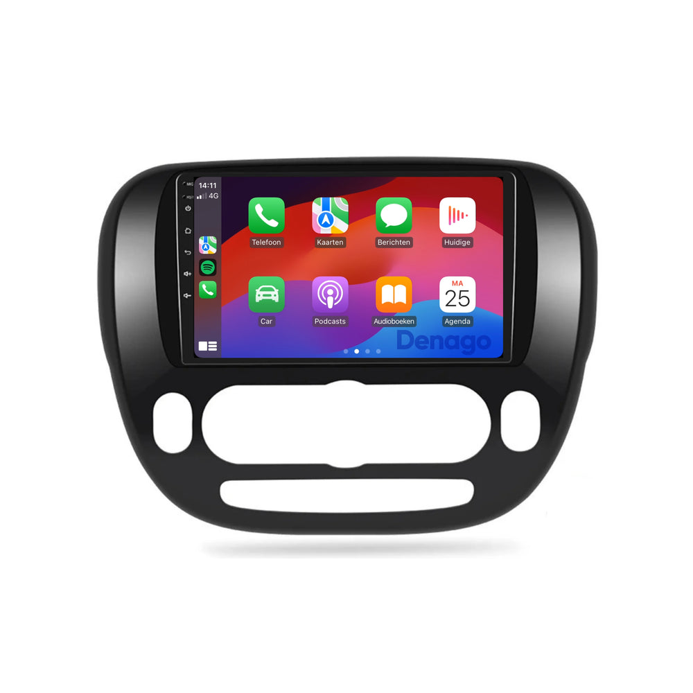 Radio para coche Kia Soul CarPlay | 2014 a 2018 | Denago DNG-A198 | 9 pulgadas | Androide 13 | CarPlay inalámbrico y Android Auto