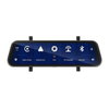 Espejo retrovisor | Cámara de salpicadero incorporada | Carplay y Android Auto | Se adapta a cualquier vehículo