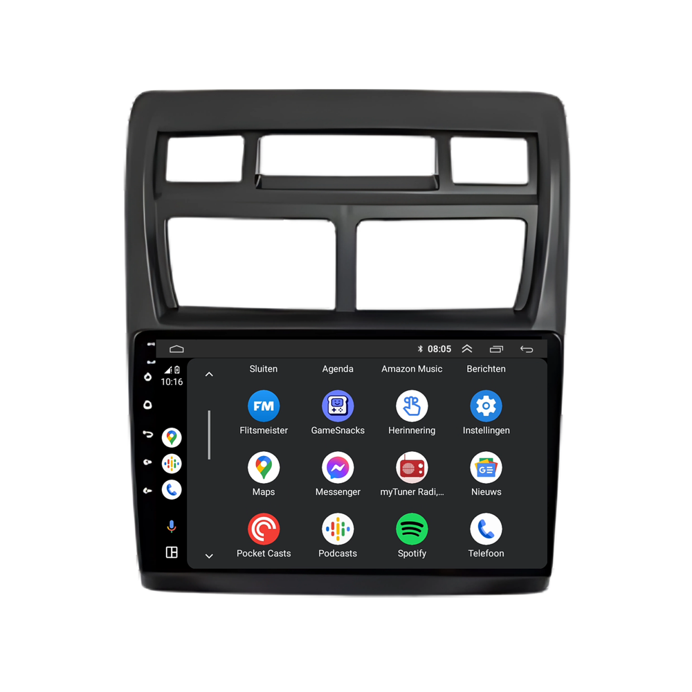Kia Sportage Android 13 autoradio CarPlay Android Auto 2004-2010