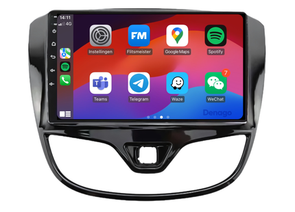 Opel Karl Autoradio | 2015 t/m 2020 | Android 13 & CarPlay