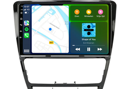 Skoda Octavia | Android 13 | Autoradio | 2007 t/m 2012 | CarPlay & Android Auto