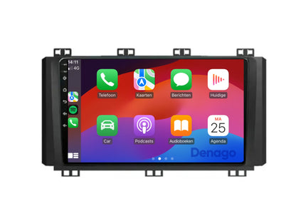 Seat Ateca CarPlay autoradio | 2016 t/m 2020 | Denago DNG-A247 | 9 inch | Android 13 | Draadloos CarPlay & Android Auto