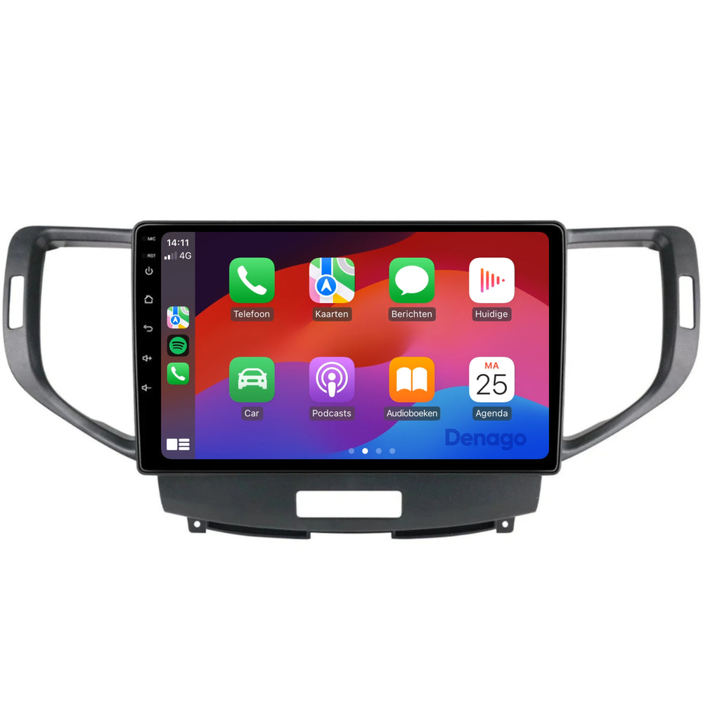 Radio de coche Honda Spirior CarPlay | 2009 a 2013 | Denago DNG-A98 | 9 pulgadas | Androide 13 | CarPlay inalámbrico y Android Auto