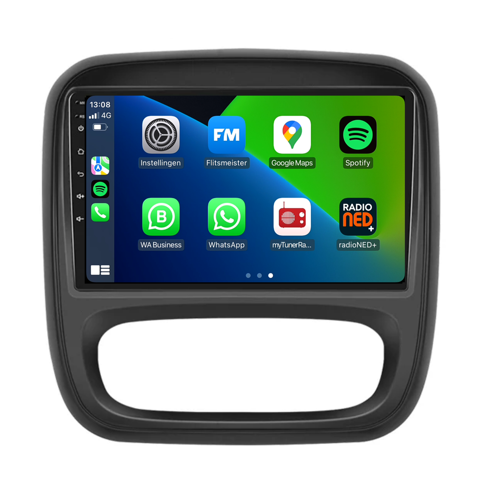 Opel Vivaro | Androide 13 | Radio de coche | 2016 a 2020 | Carplay y Android Auto