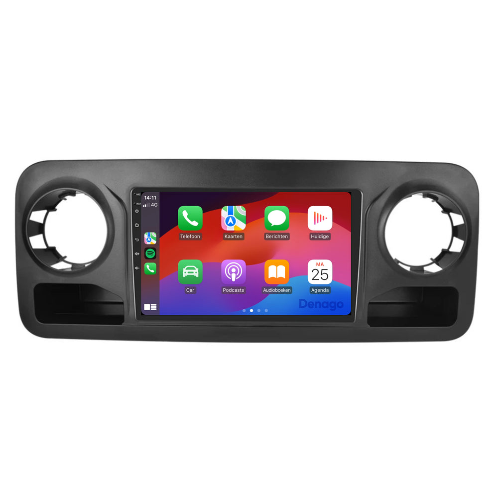 Radio para coche Mercedes Sprinter CarPlay | 2018 a 2023 | Denago DNG-A105 | 9 pulgadas | Androide 13 | CarPlay inalámbrico y Android Auto