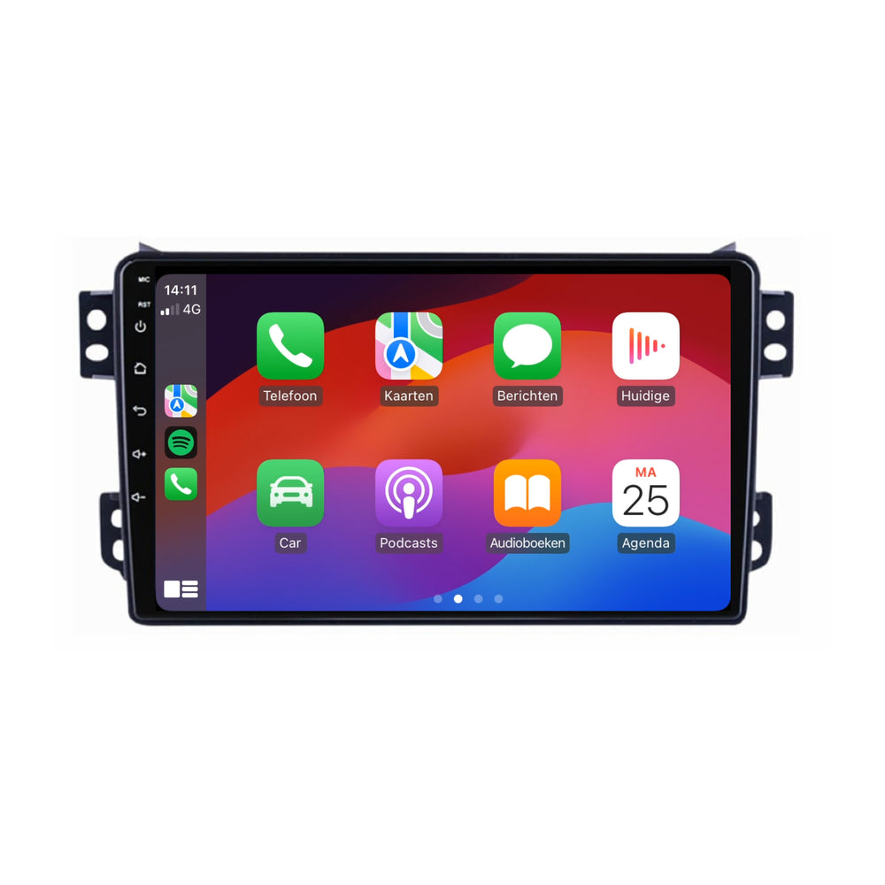 Autoradio Suzuki Splash compatible CarPlay | 2008 à 2015 | Denago DNG-A244 | Écran 9 pouces | Android 13 | CarPlay sans fil & Android Auto