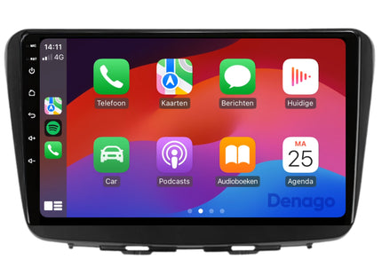 Suzuki Baleno CarPlay autoradio | 2015 t/m 2020 | Denago DNG-A143 | 9 inch | Android 13 | Draadloos CarPlay & Android Auto