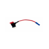 Cartronix CTX-3421 Mini portafusibles doble - Incluye fusible enchufable de 10 A