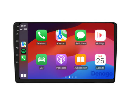 Kia Cee’d CarPlay autoradio | 2006 t/m 2011 | Denago DNG-A210 | 9 inch | Android 13 | Draadloos CarPlay & Android Auto