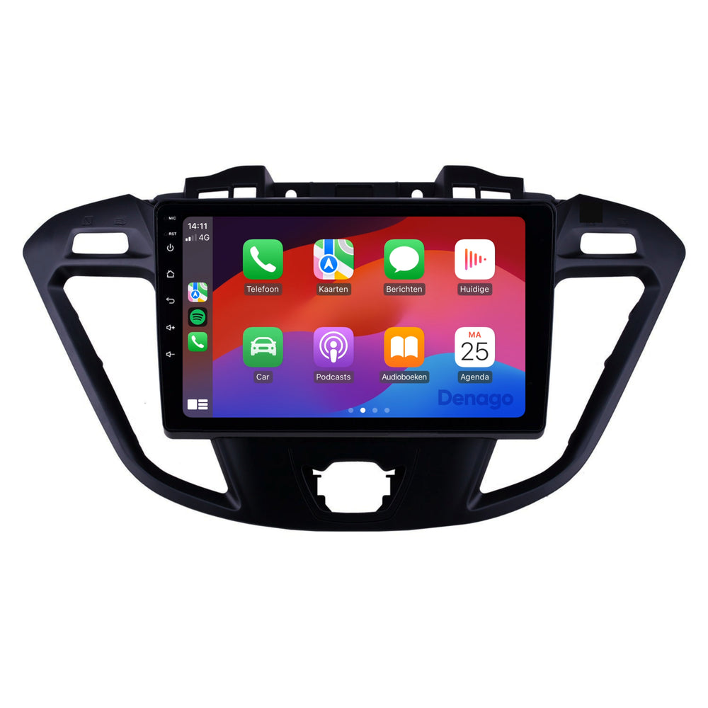 Ford Transit CarPlay car radio | 2013 to 2018 | Denago DNG-A166 | 9 inches | Android 13 | Wireless CarPlay & Android Auto