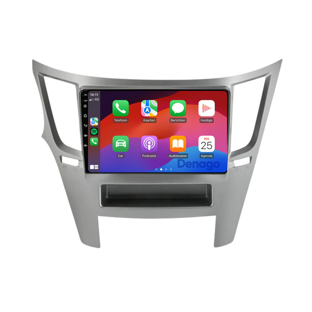 Subaru Outback CarPlay autoradio | 2009 t/m 2015 | Denago DNG-A199 | 9 inch | Android 13 | Draadloos CarPlay & Android Auto