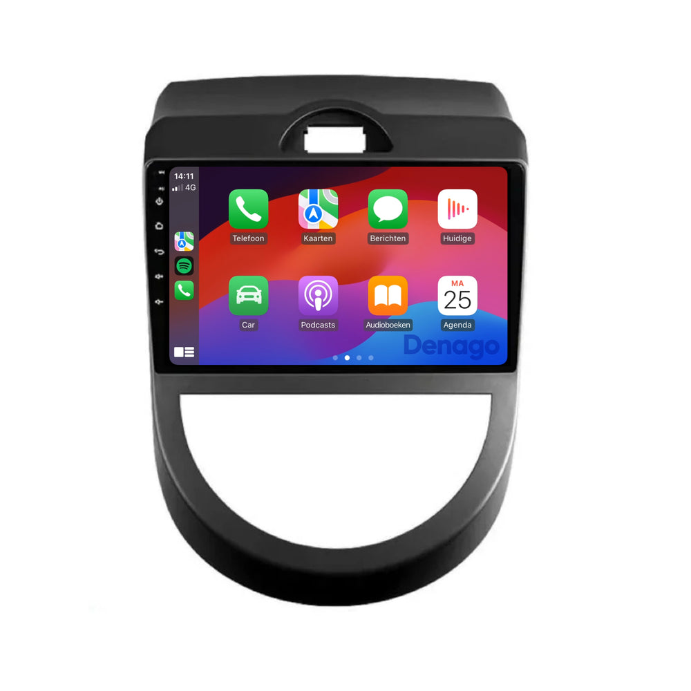 Radio para coche Kia Soul CarPlay | 2010 a 2013 | Denago DNG-A192 | 9 pulgadas | Androide 13 | CarPlay inalámbrico y Android Auto