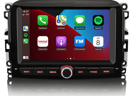 Fiat 500L CarPlay Android 13 | 2015 t/m 2018 | 4+64GB