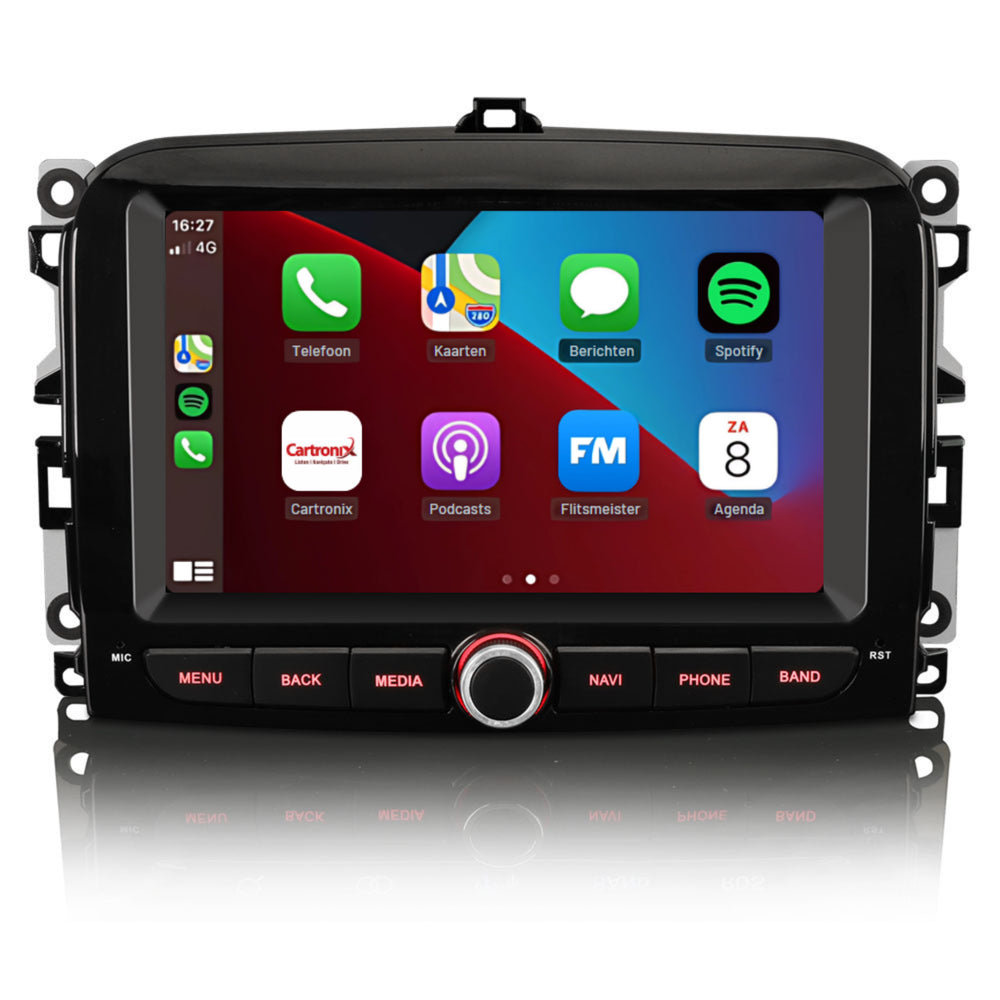 Fiat 500L CarPlay Android 13 | 2015 a 2018 | 4+64GB