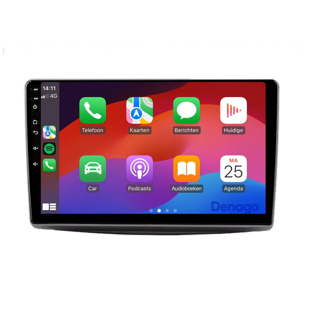 Radio para coche Alfa Romeo MiTo CarPlay | 2008 a 2016 | Denago DNG-A317 | 9 pulgadas | Androide 13 | CarPlay inalámbrico y Android Auto