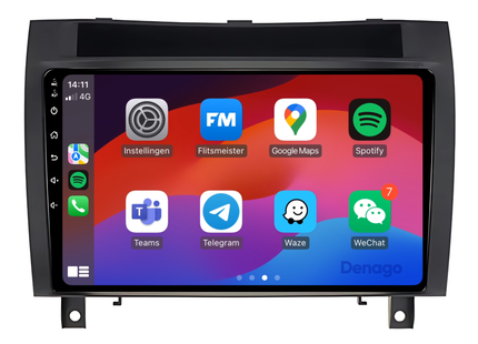 Mercedes SLK Autoradio | 2004 t/m 2010 | Android 13 & CarPlay