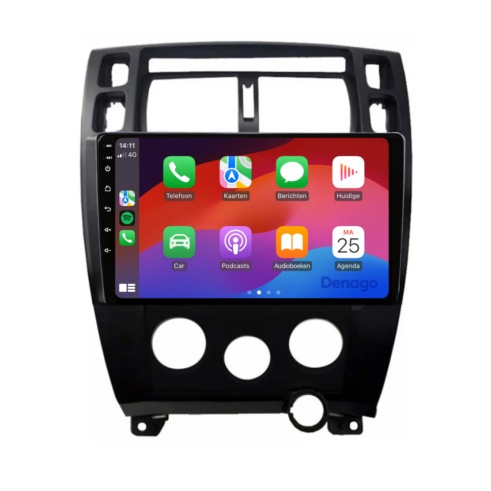 Radio para coche Hyundai Tucson CarPlay | 2004 a 2010 | Denago DNG-A89 | 9 pulgadas | Androide 13 | CarPlay inalámbrico y Android Auto