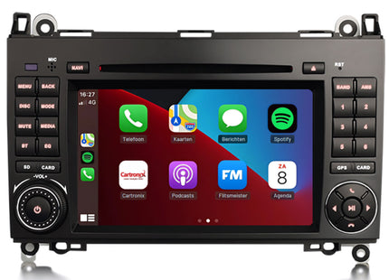 Mercedes Sprinter | Vito | Viano | CarPlay & Android Auto | autoradio | Android 14 | 4+64GB | DVD/CD