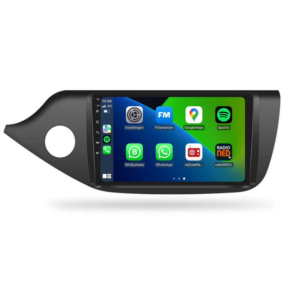 Kia Ceed | Androide 13 | Radio de coche | 2012 a 2017 | Carplay y Android Auto