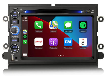 Ford Mustang & Edge | Carplay & Android Auto | 2005 t/m 2010 | Android 14 | 4+64GB