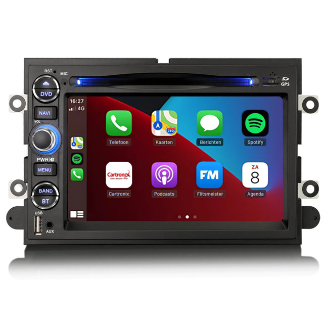 Ford Mustang & Edge | Carplay & Android Auto | 2005 t/m 2010 | Android 14 | 4+64GB