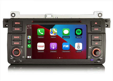 BMW 3-serie E46 Autoradio | 2005 t/m 2013 | Carplay | 4+64GB | Android 13