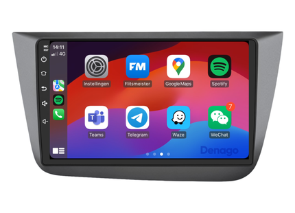 Seat Altea Autoradio | 2004 t/m 2015 | Android 13 & CarPlay