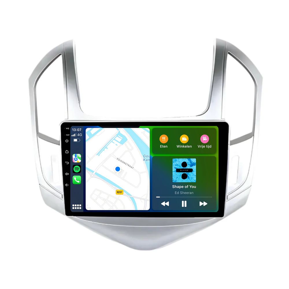 Chevrolet Cruze | Android 13 | Autoradio | 2012 t/m 2014 | CarPlay & Android Auto