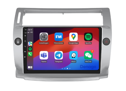 Citroën C4 Berline Autoradio | 2004 t/m 2010 | Android 13 & CarPlay
