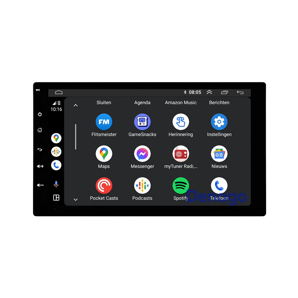 Universal 1 DIN Car Radio | 9 inches | Wireless CarPlay & Android Auto