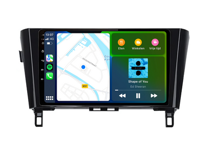 Nissan Qashqai | X-Trail | Android 13 | Autoradio | 2014 t/m 2021 | Carplay & Android Auto
