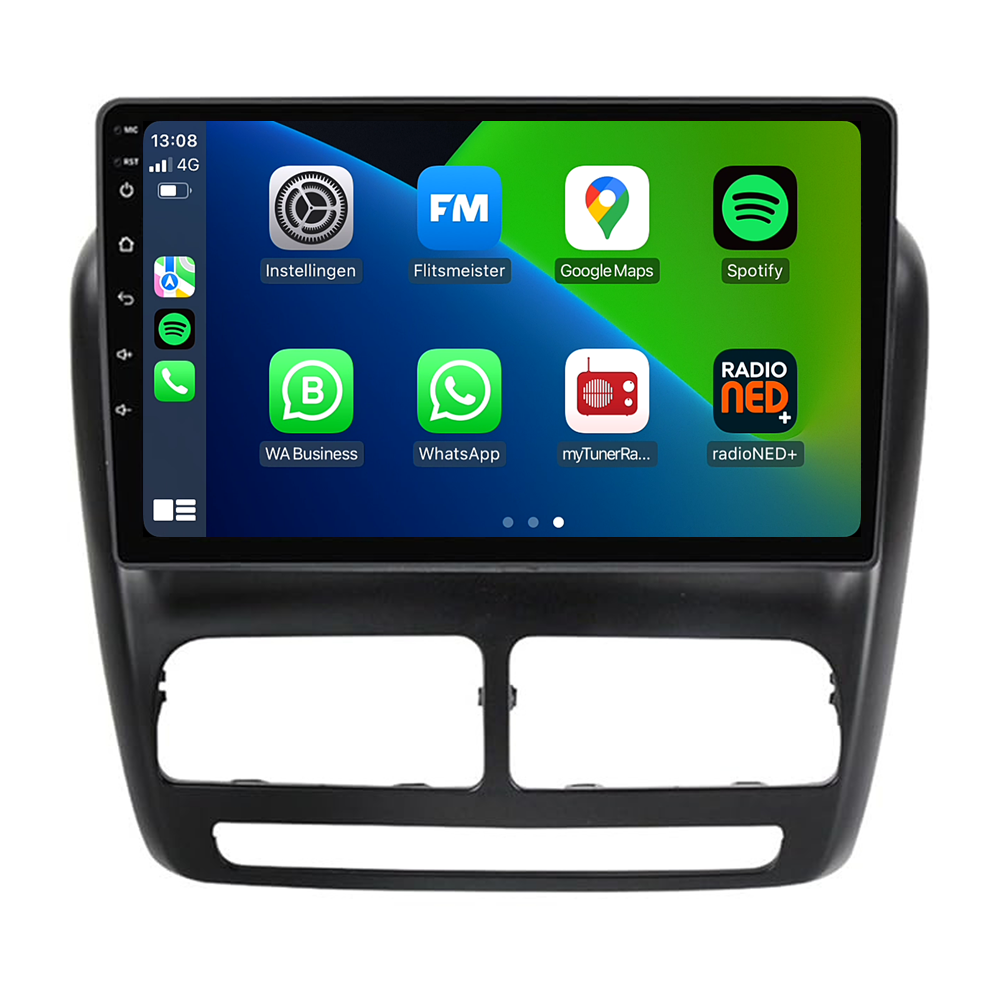 Fiat Doblo | Android 13 | Car radio | 2010 to 2014 | Carplay & Android Auto