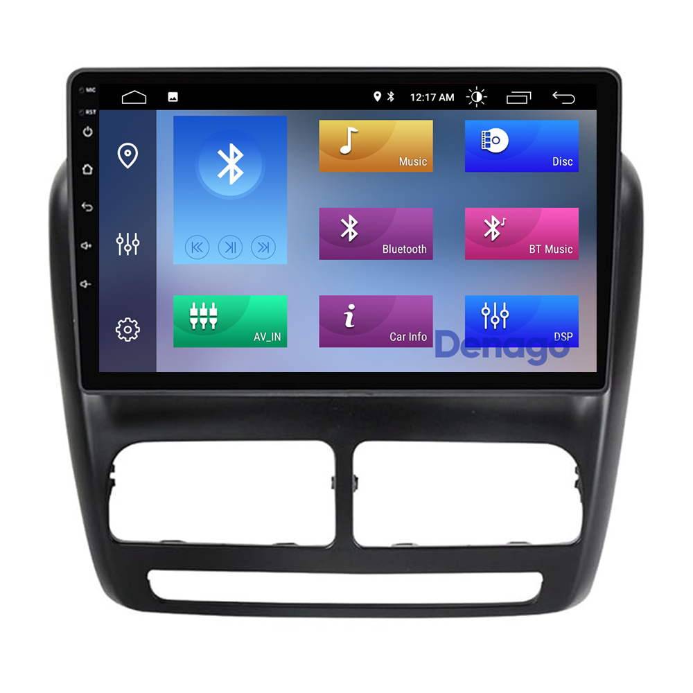 Fiat Doblo CarPlay car radio | 2010 to 2014 | Denago DNG-A213 | 9 inches | Android 13 | Wireless CarPlay & Android Auto