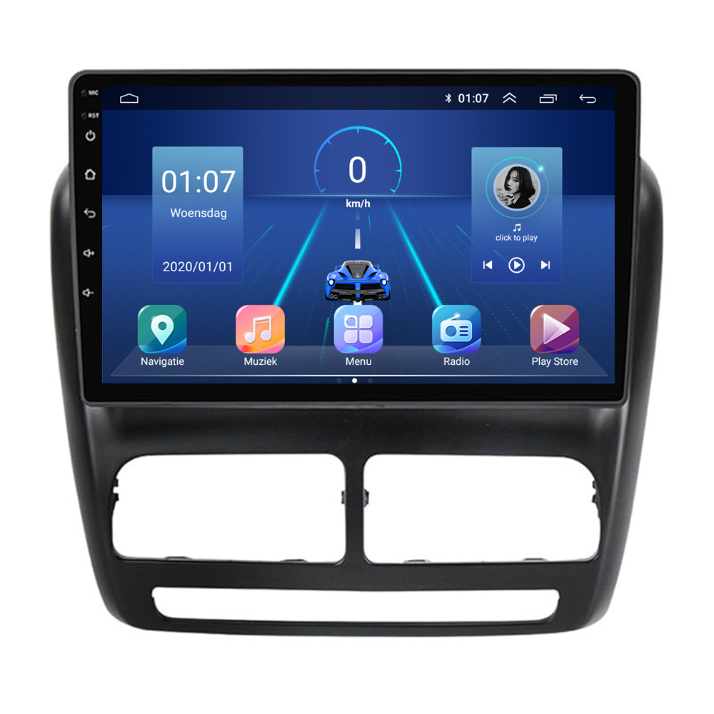 Fiat Doblo | Android 13 | Car radio | 2010 to 2014 | Carplay & Android Auto