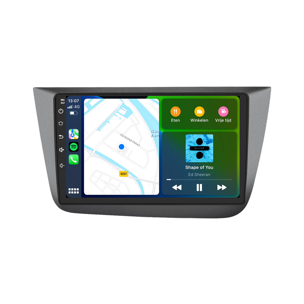 Seat Altea | Android 13 | Autoradio | 2004 t/m 2015 | Carplay & Android Auto