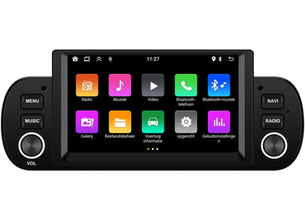 Fiat Panda 2012 t/m 2020 | Android 13 Autoradio | 4-core | 2GB RAM 32GB | CarPlay & Android Auto