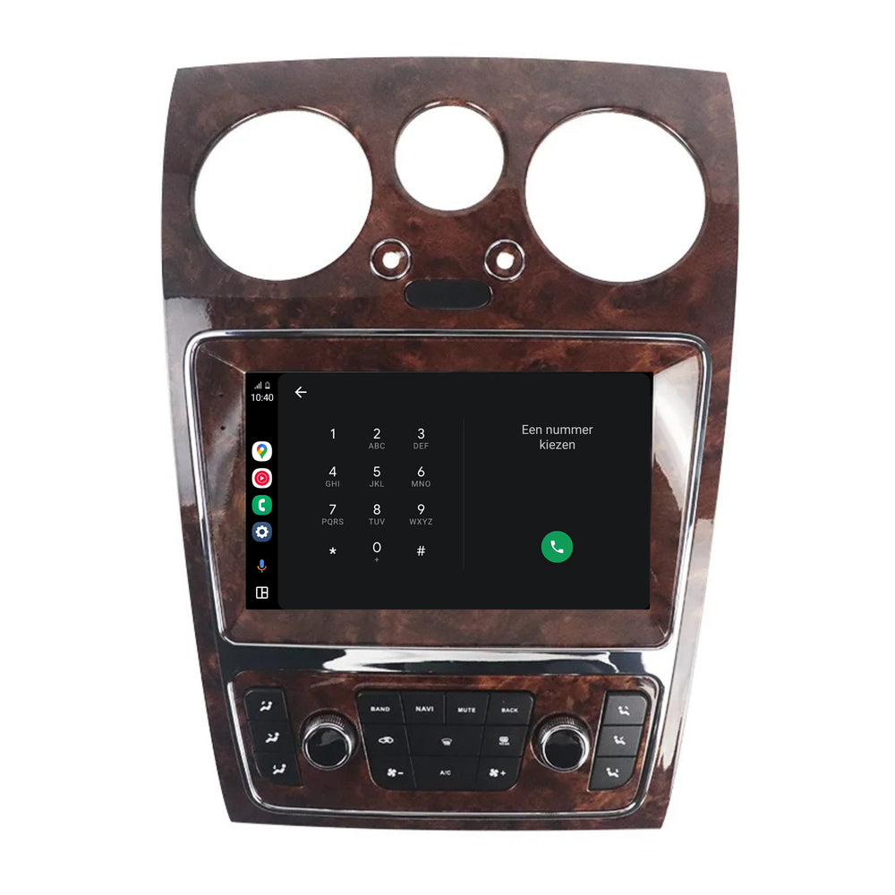 Bentley continental | 2004 a 2018 | Androide 15 | 4+64GB | Carplay y Android Auto | Marrón