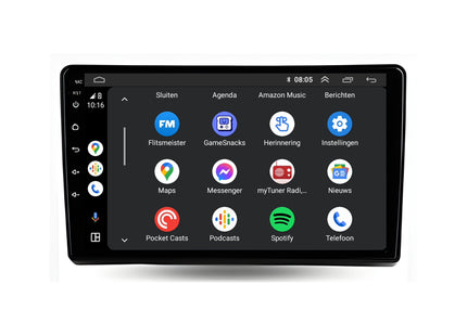 Opel Astra H & Opel Zafira B | Android 13 | Autoradio | 2005 t/m 2014 | CarPlay & Android Auto