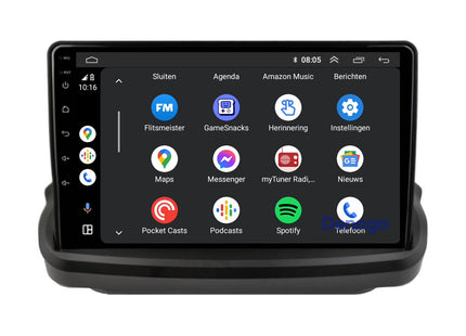 Hyundai Genesis CarPlay autoradio | 2008 t/m 2012 | Denago DNG-A101 | 9 inch | Android 13 | Draadloos CarPlay & Android Auto