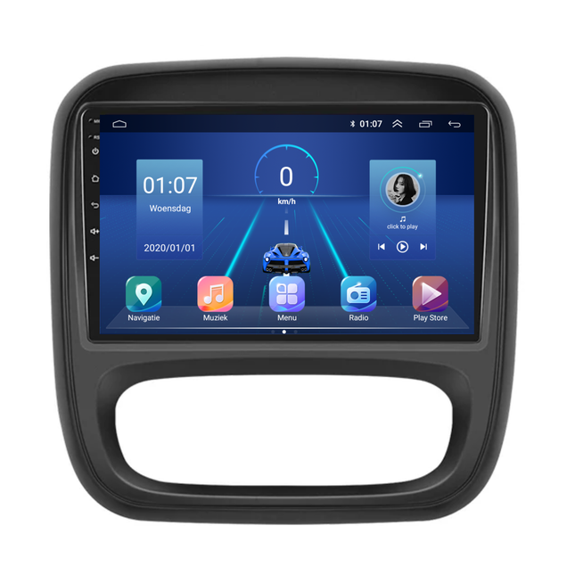 Renault Trafic | Android 13 | Autoradio | 2015 t/m 2021 | Carplay &  Android Auto