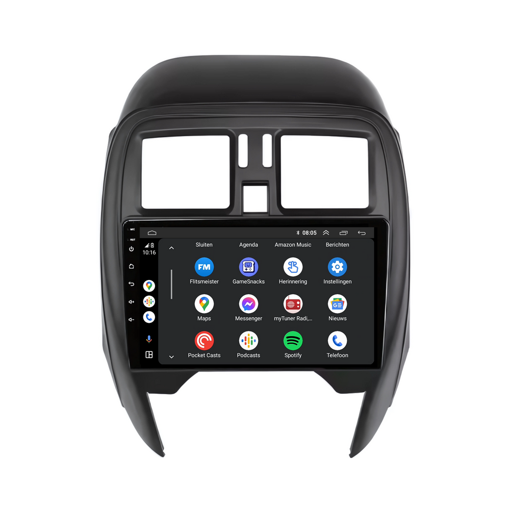 Nissan Micra | Android 13 | Autoradio | 2013 à 2017 | CarPlay & Android Auto