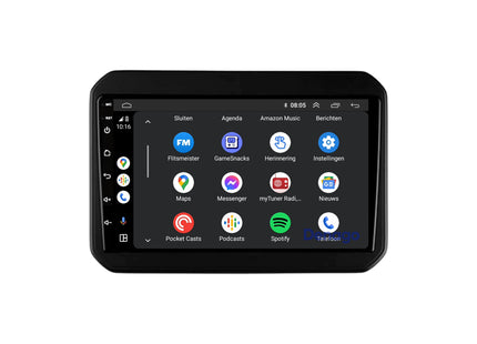 Suzuki Ignis CarPlay autoradio | 2016 t/m 2020 | Denago DNG-A158 | 9 inch | Android 13 | Draadloos CarPlay & Android Auto