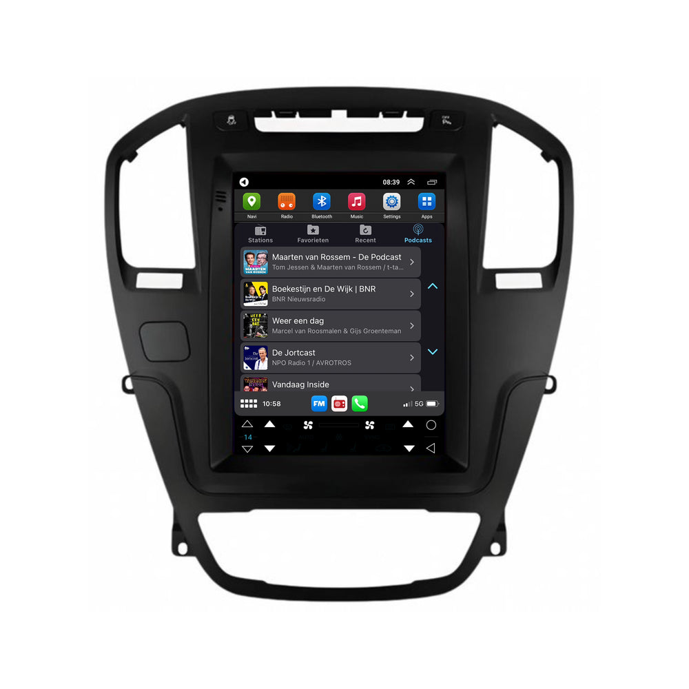 Opel Insignia | Androide 13 | Radio de coche | 2008 a 2013 | CarPlay y Android Auto | pantalla grande