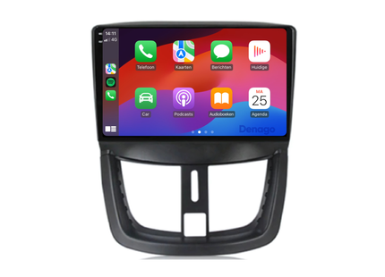 Peugeot 207 Android Autoradio | 2006 t/m 2015 | CarPlay | 206+ | 207cc