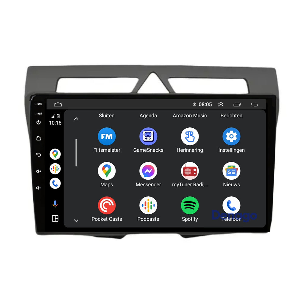 Kia Picanto CarPlay car radio | 2008 to 2010 | Denago DNG-A86 | 9 inches | Android 13 | Wireless CarPlay & Android Auto
